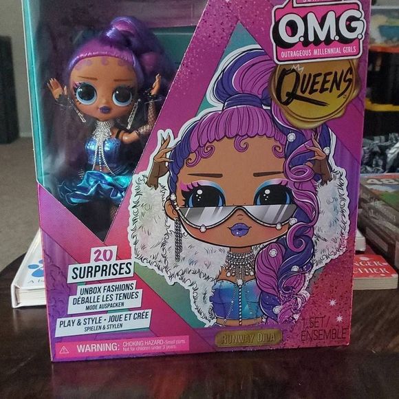 NEW IN BOX LOL SURPRISE OMG QUEENS RUNWAY DIVA DOLL - Picture 4 of 4